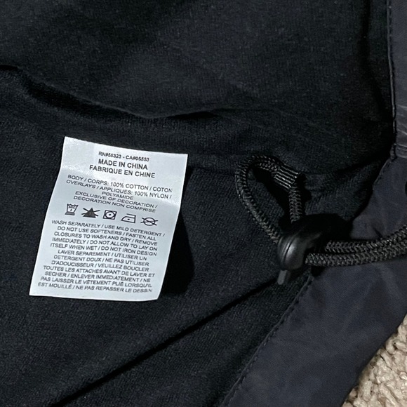 Nike x LeBron James Parka Jacket Mens Medium Black L23 Crown South Beach SAMPLE - Picture 11 of 14